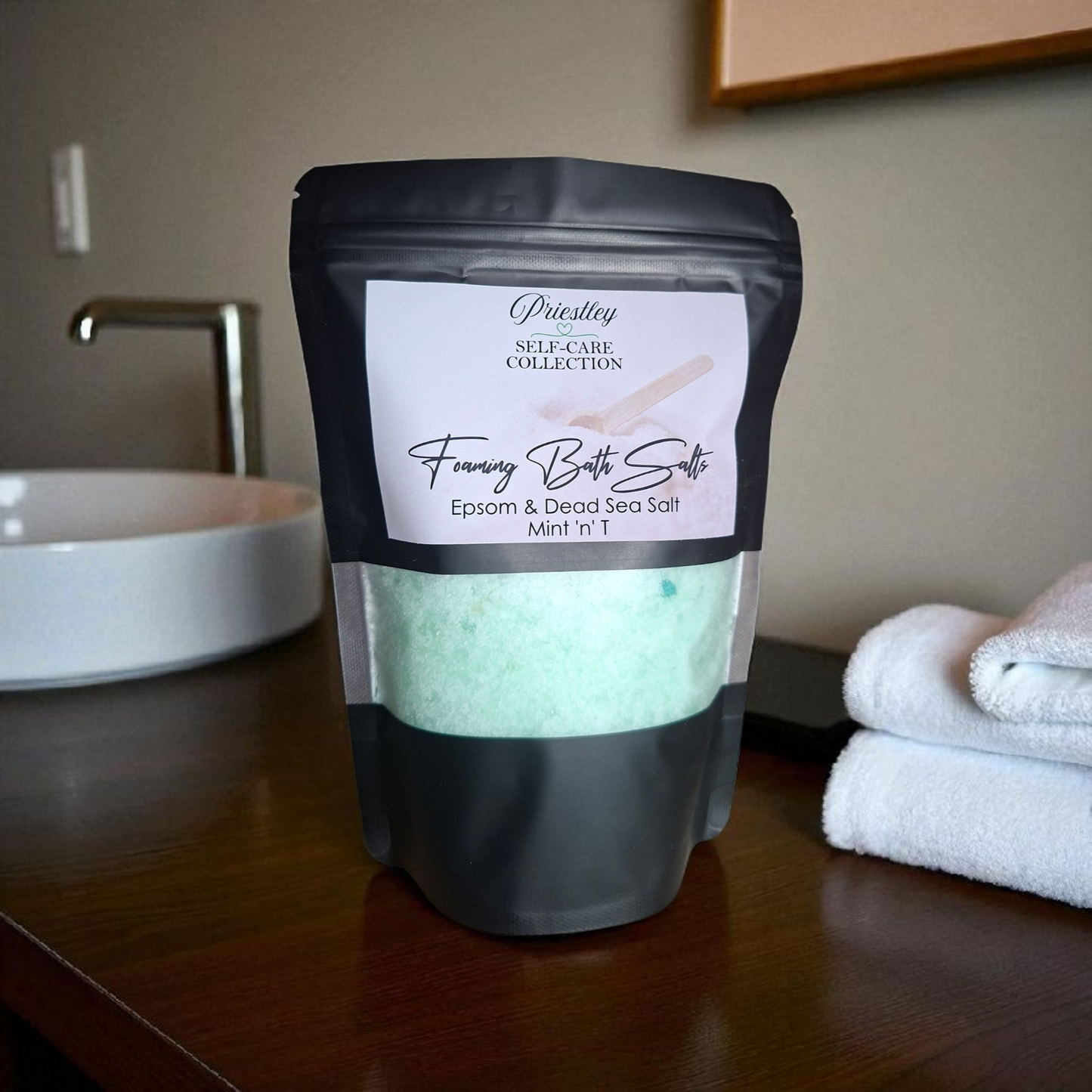 Mint 'n' T - Foaming Bath Salts