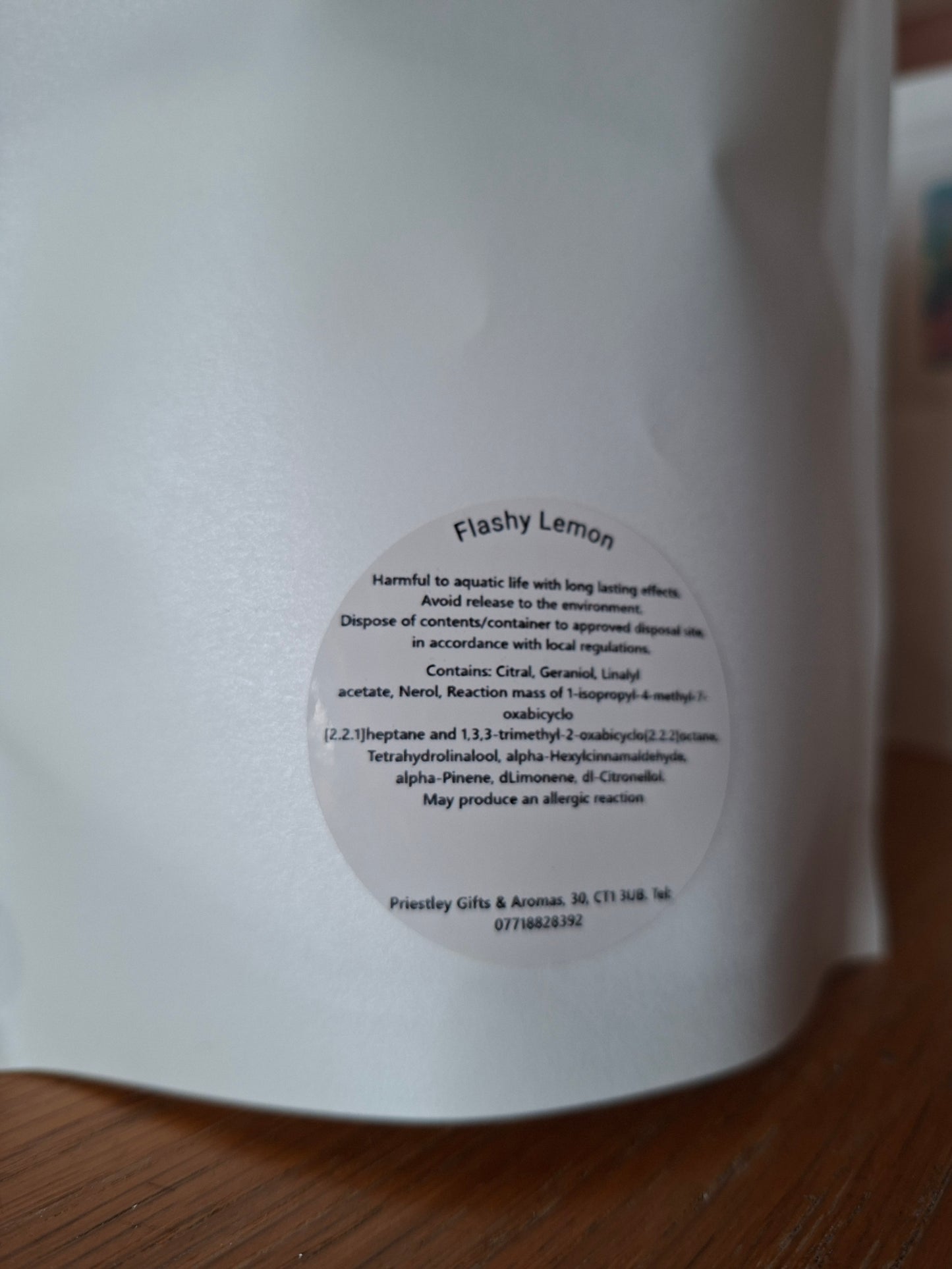 Mop, Sink & Toilet Fizz - Flashy Lemon (300g)