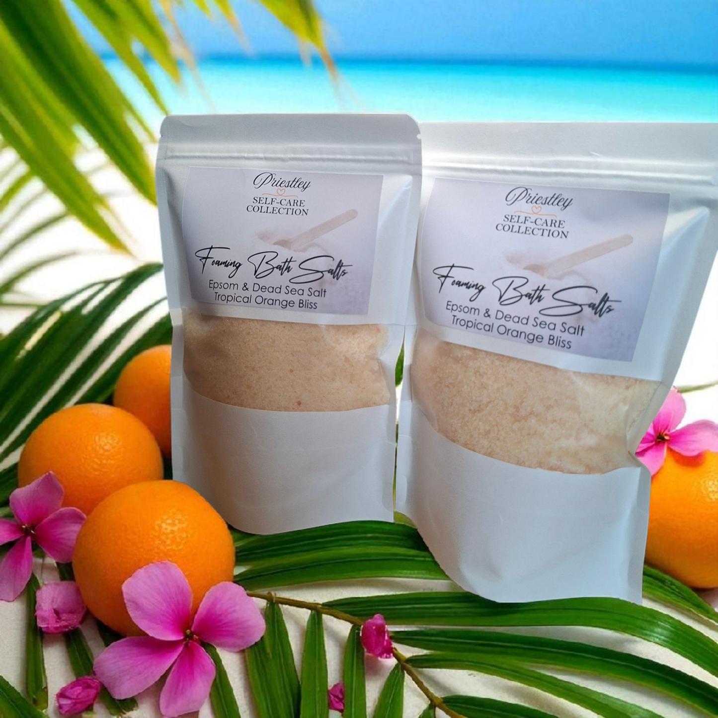 Tropical Orange Bliss - Foaming Bath Salts