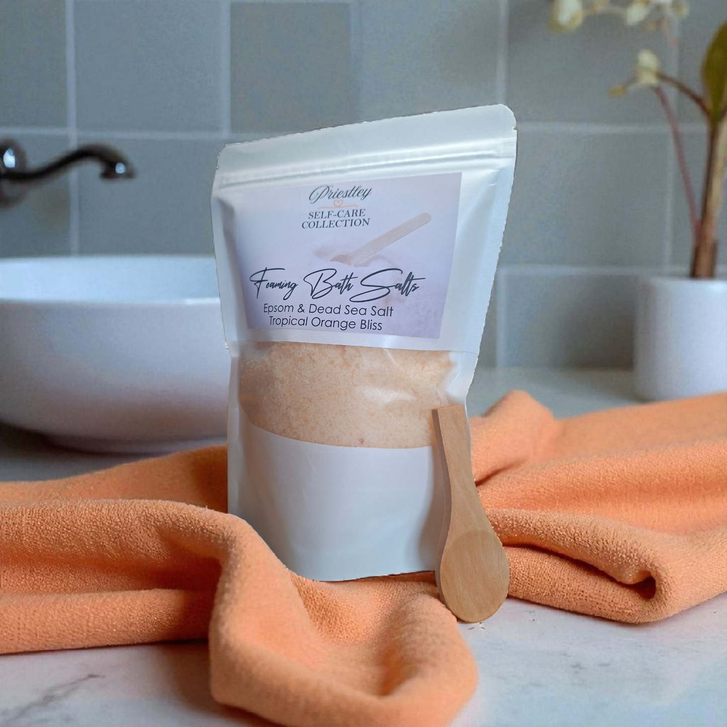 Tropical Orange Bliss - Foaming Bath Salts