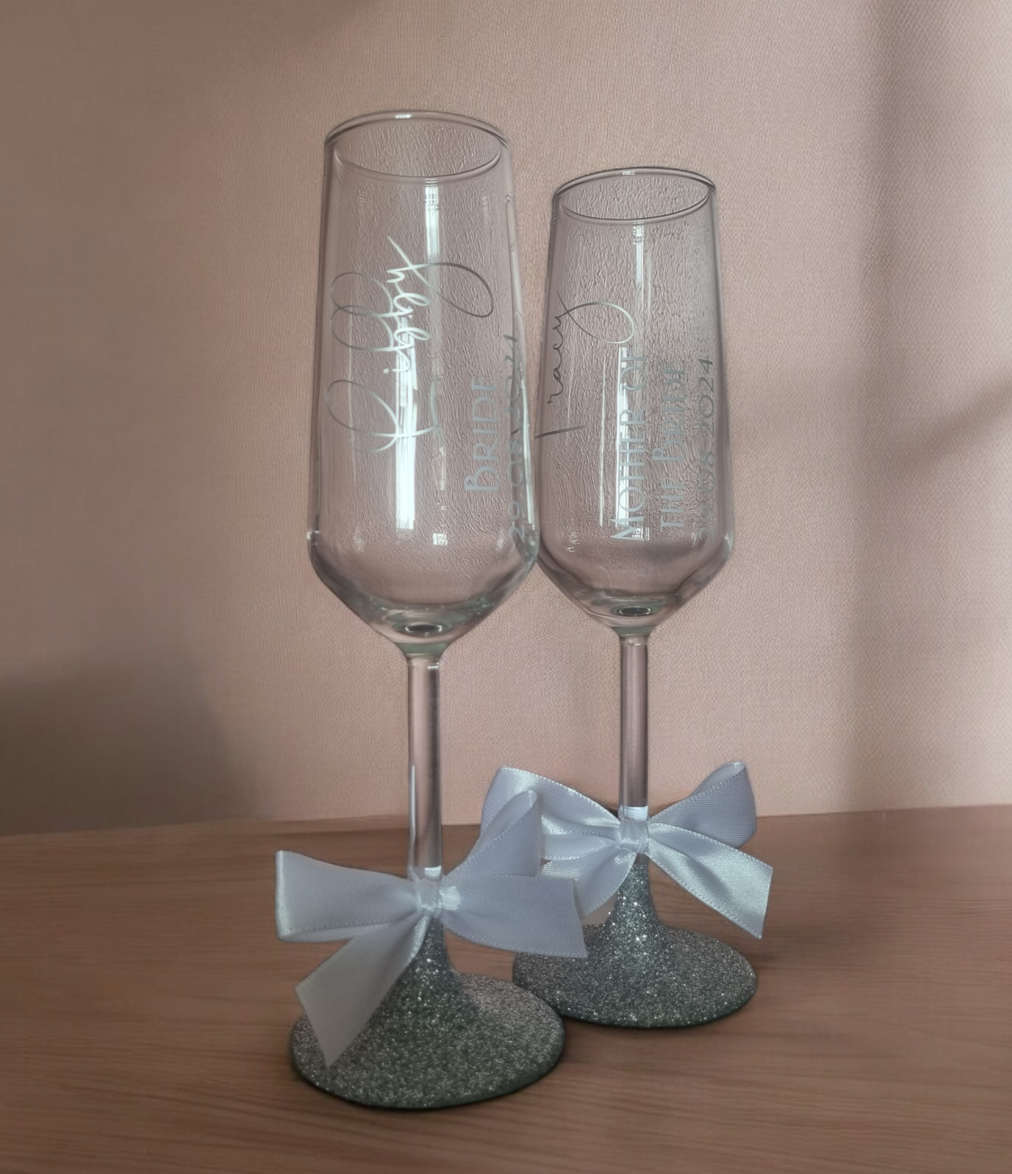 Personalised Champagne Flutes