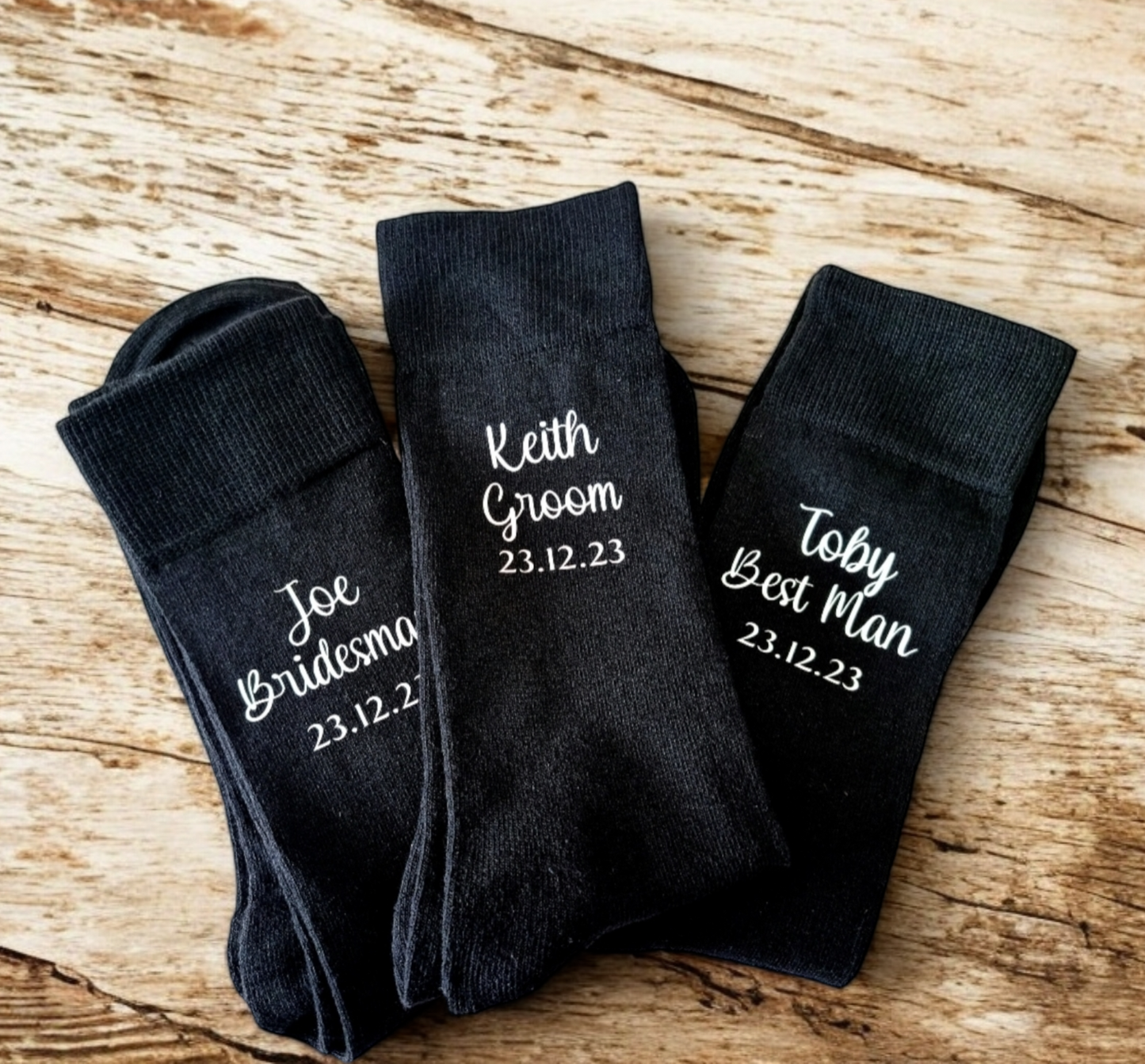 Groom's socks