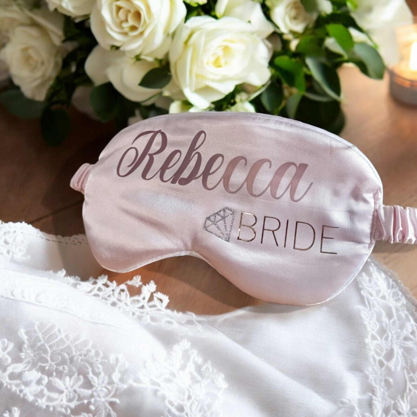 Personalised Satin Sleep Mask