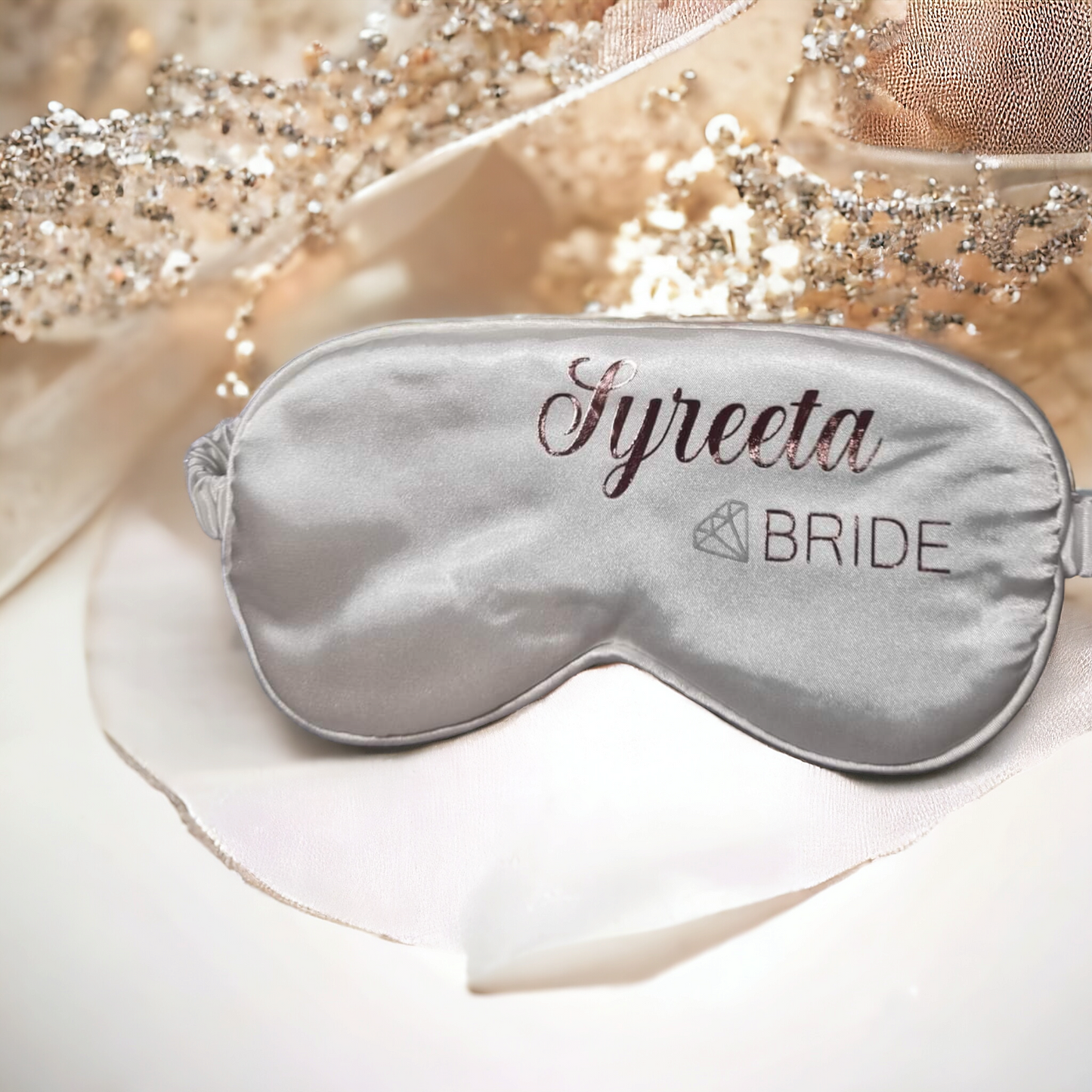 Personalised Satin Sleep Mask